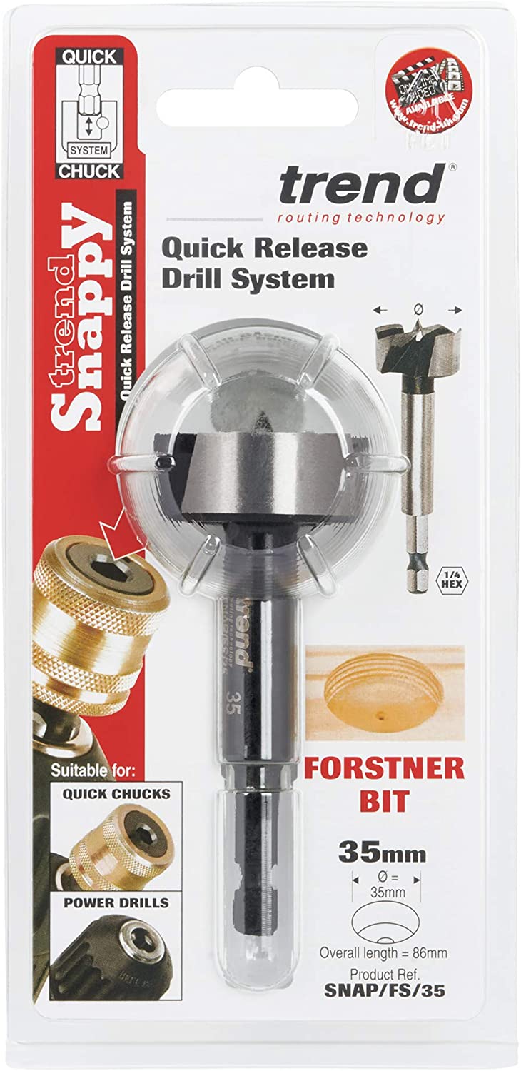 Trend Snappy SNAP/FB/10 10mm Diameter Flat Drill Bit With